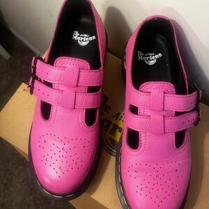 Dr. Martens Kids Fuchsia Dress Shoes